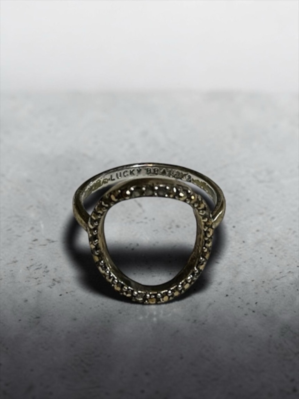 🍭5 for $20🍭 Lucky Brand Boho Crystal Cocktail Ring CC